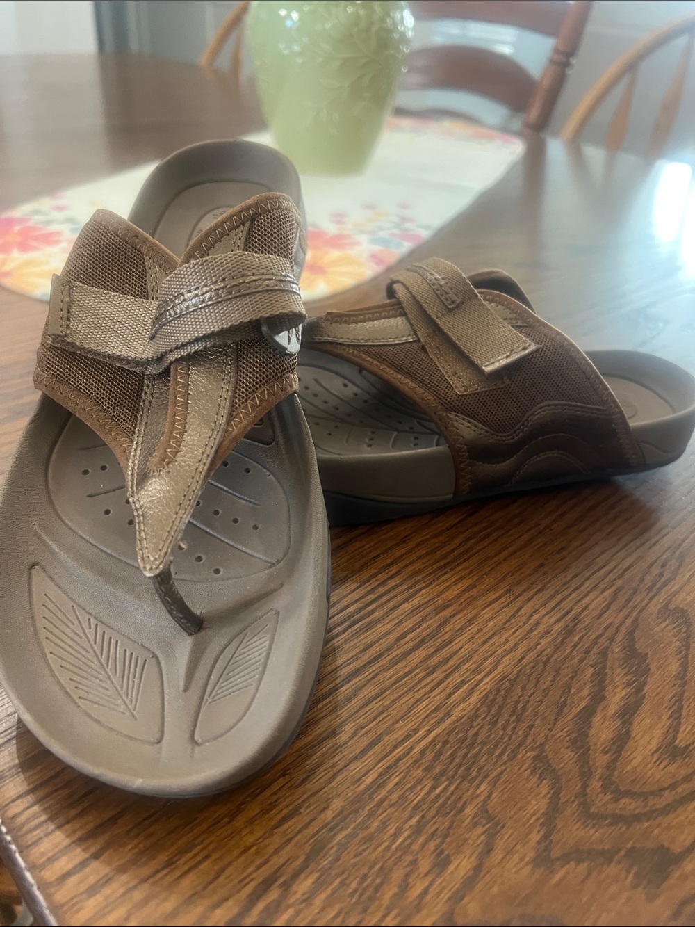 Gray Sandal Flip Flop - Neutral Gray